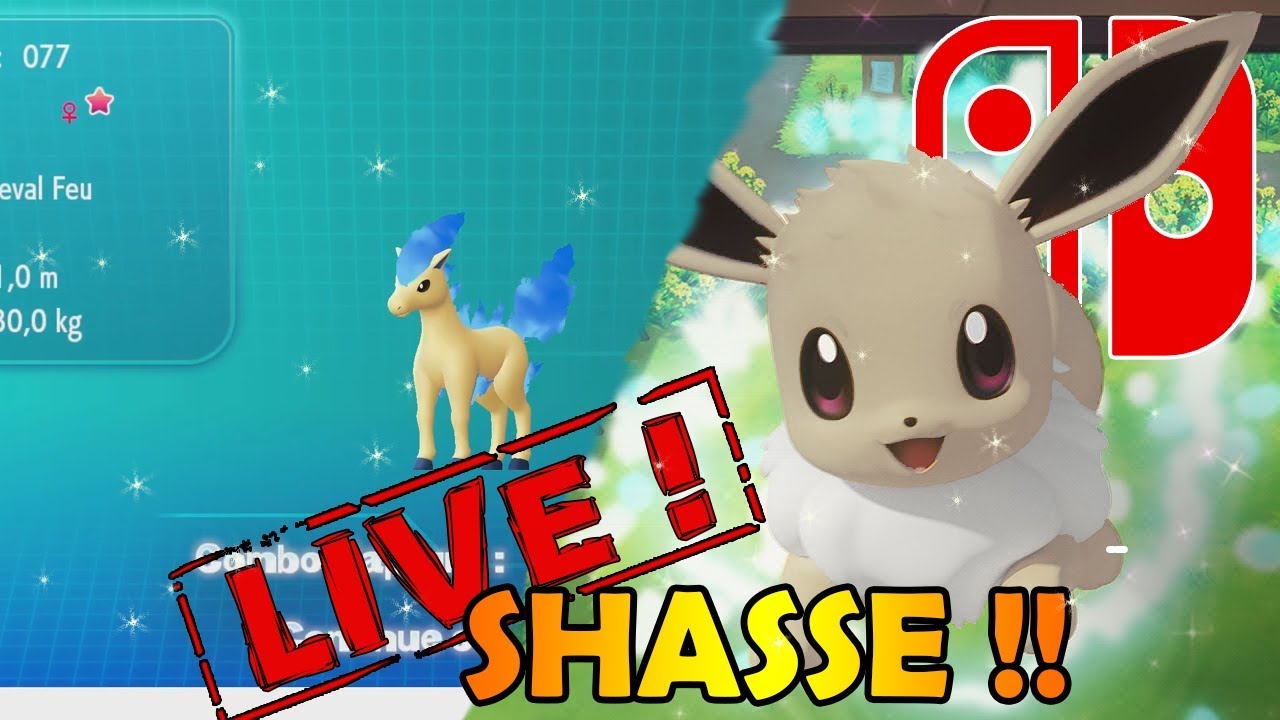 🔴 CE PONYTA SHINY ME RENDRA FOU !!! SHASSE POKEMON LET'S GO
