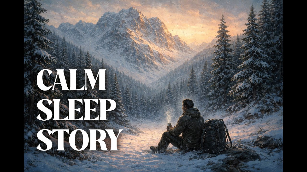 Mountain Climbing in Snowy Weather - Sleep Story