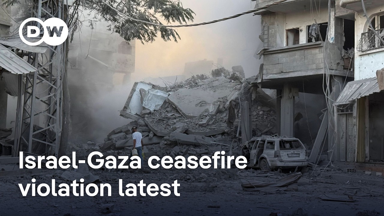 Hamas leadership may not be involved in ceasefire violations, says Trump | DW News
