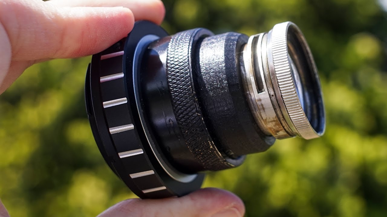 DIY Leica Lens made from Ernst Leitz Wetzlar Summar 50mm f2