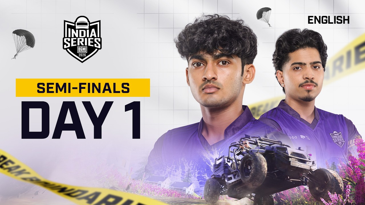 [English] BGIS 2026 | SEMI FINALS | Day 1 #BGMILIVE #BGIS