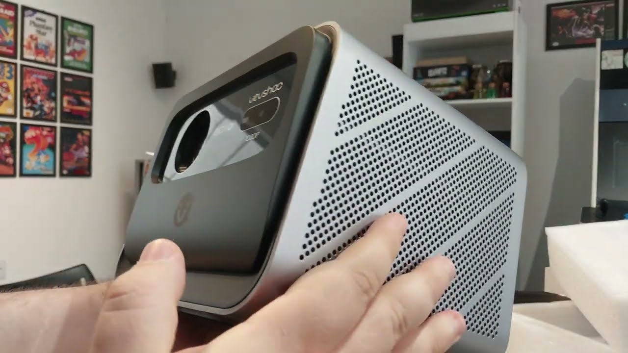 Vevshao V80 é o MELHOR PROJETOR FULL HD? Unboxing e Testes