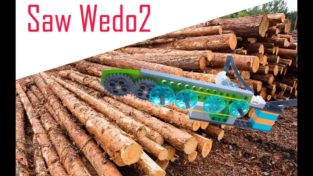 Saw for LEGO WEDO 2 45300 at covid time/Пила из Лего Веду 2
