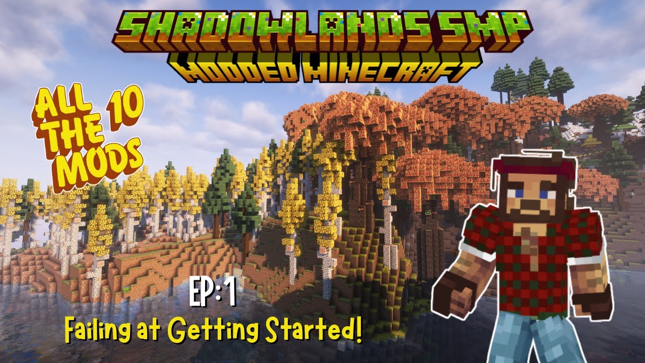 Shadowlands SMP (All The Mods 10) S1 - EP1: Failing at Getting Started!