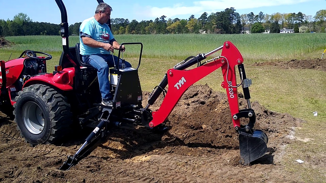 Island Tractor TYM 264 Backhoe www.islandtractornc.com