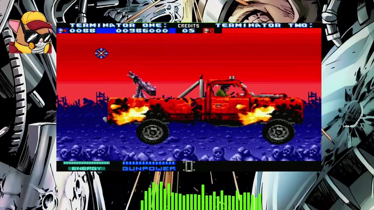 T2 THE ARCADE GAME, ALL SEGA GENESIS