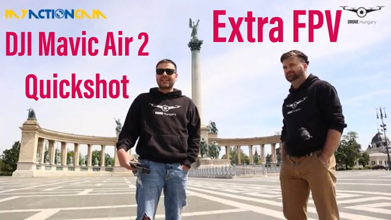 DJI Mavic Air 2 a Hősök terén - Drone Hungary - Drón teszt