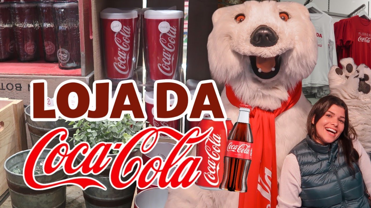 IMPERDÍVEL! TOUR NA LOJA DA COCA-COLA EM DISNEY SPRINGS!
