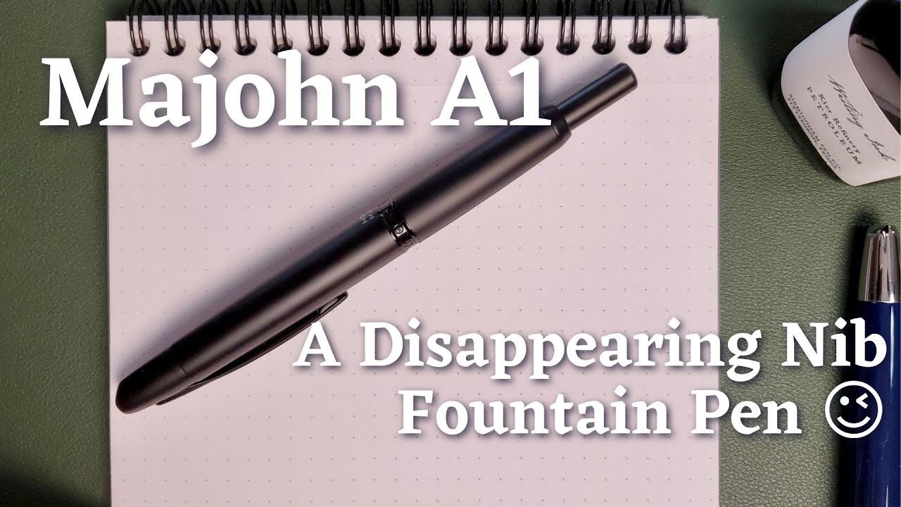 Majohn (Moonman) A1 “Capless” Fountain Pen Review