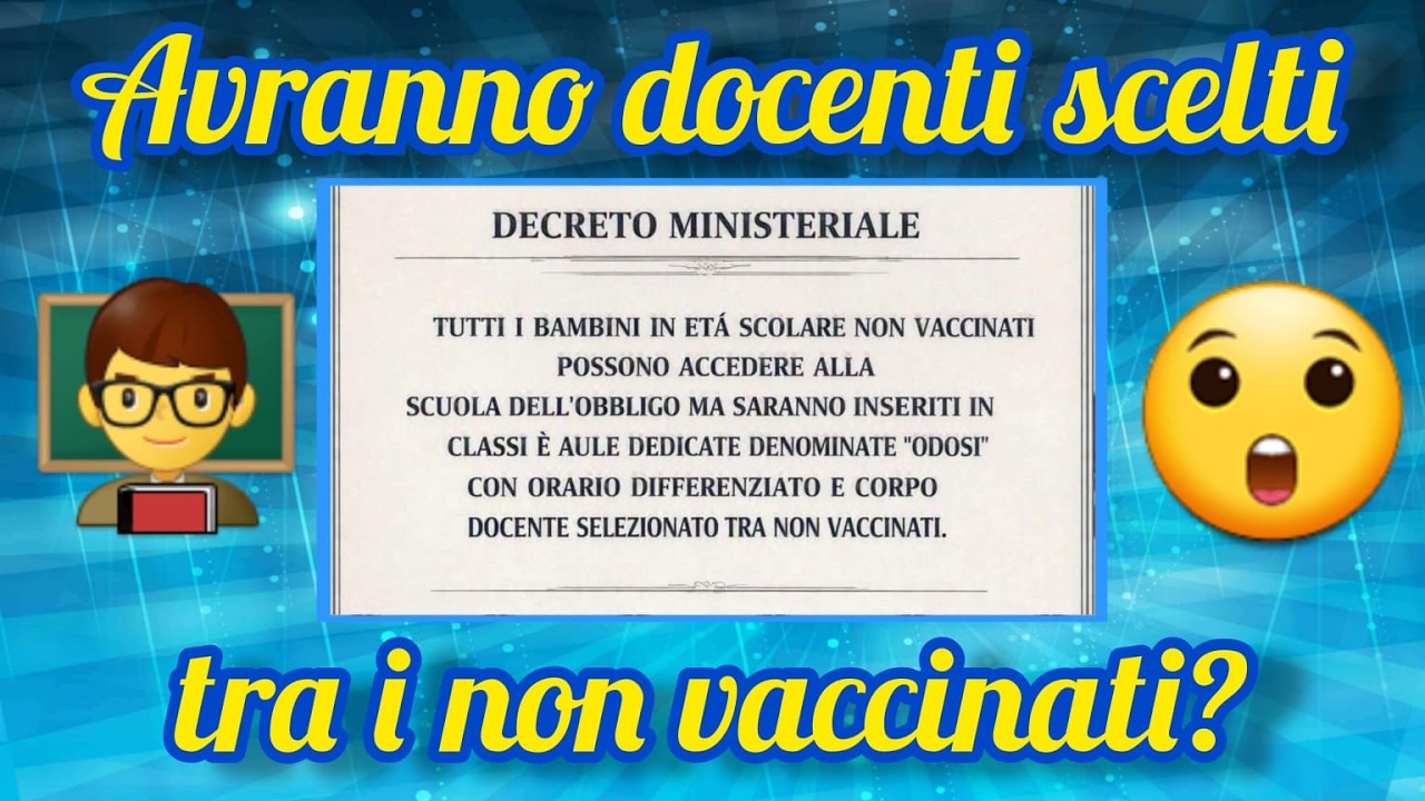 Bambini non vaccinati in classi 0 dosi con orario differenziato?