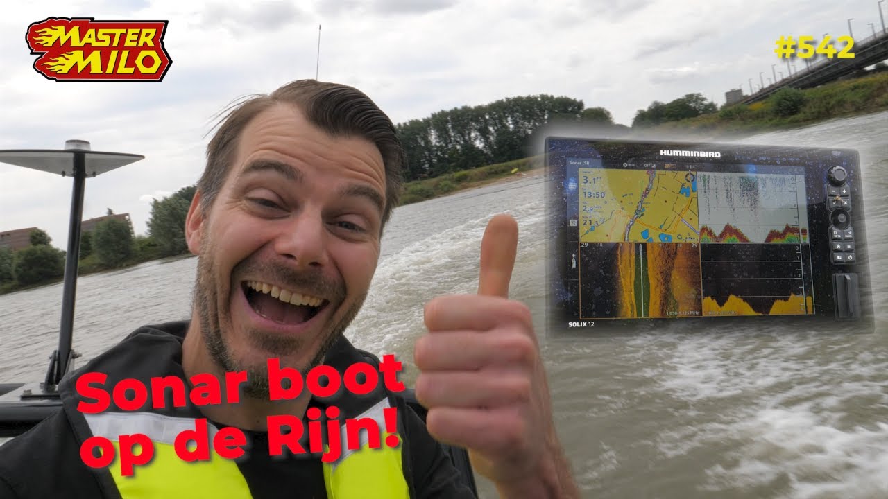 Tank zoeken met sonarboot op de Rijn! #542