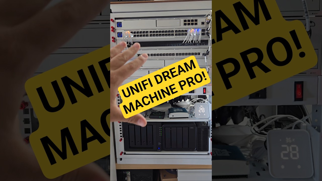 What's in My Rack - Part 1: The @UbiquitiInc UDM Pro!