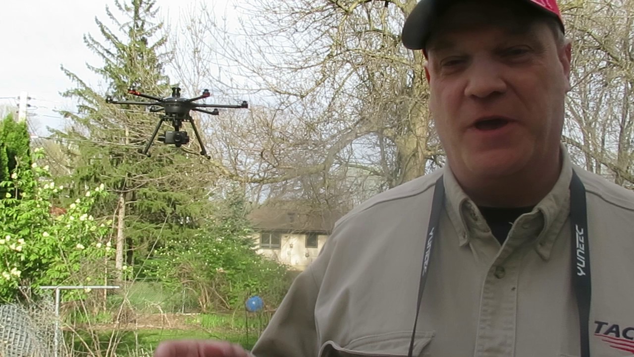 Yuneec H920 Plus First Flight - Cassie