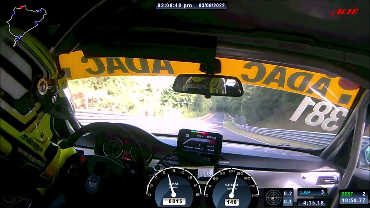 RCN 03.09.22  BMW e90 325i 8:09 Min. Peter Elkmann Klasse V4