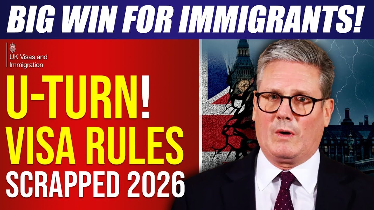 UK Government SHOCK U-TURN on Visa Rules 2026 - Big Win for Immigrants! UK Immigration News