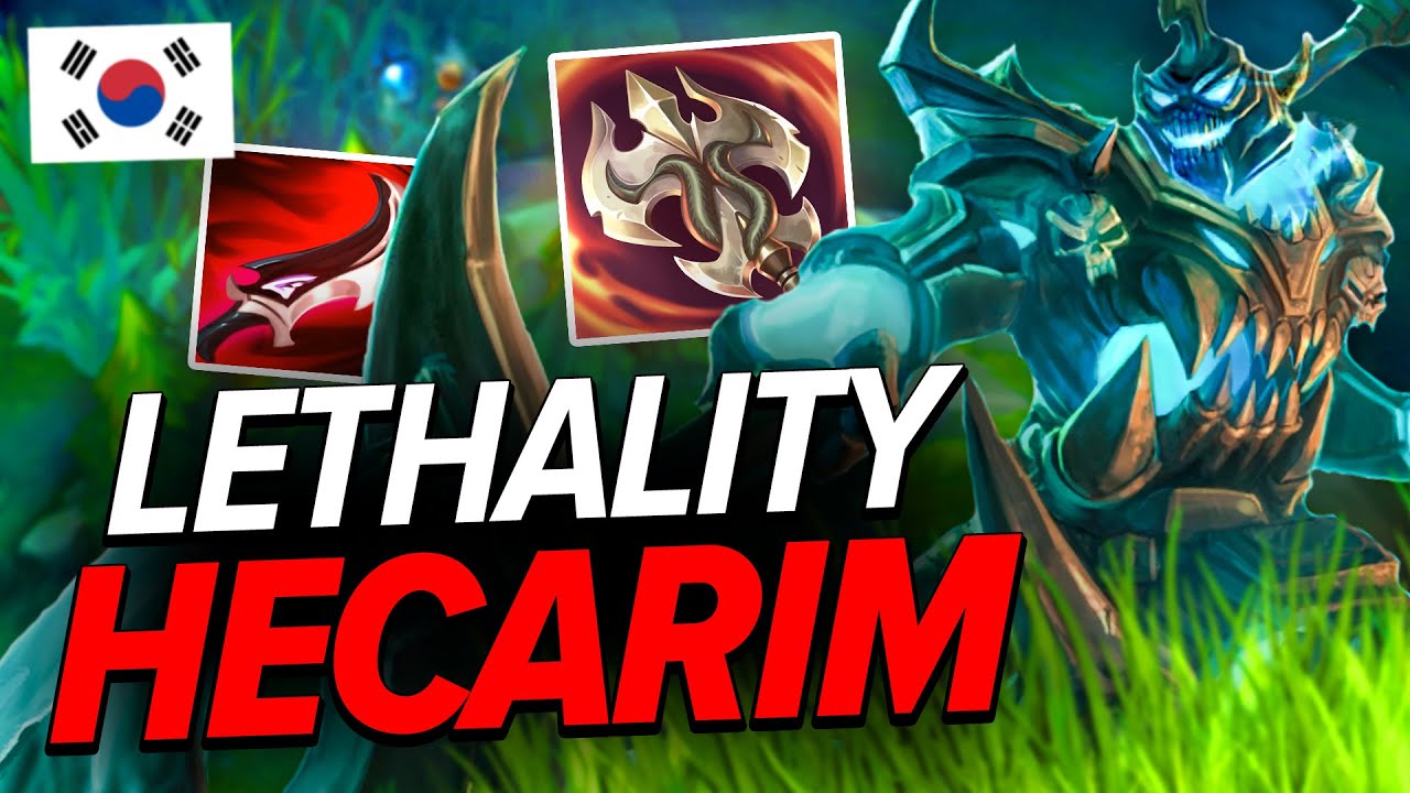 HECARIM POD LETHALITY PROSTO Z KOREI! 👀