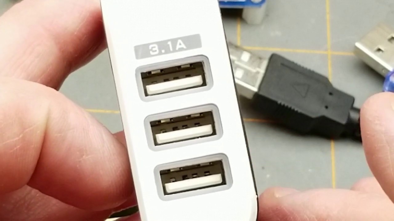 3 port usb charger test and teardown
