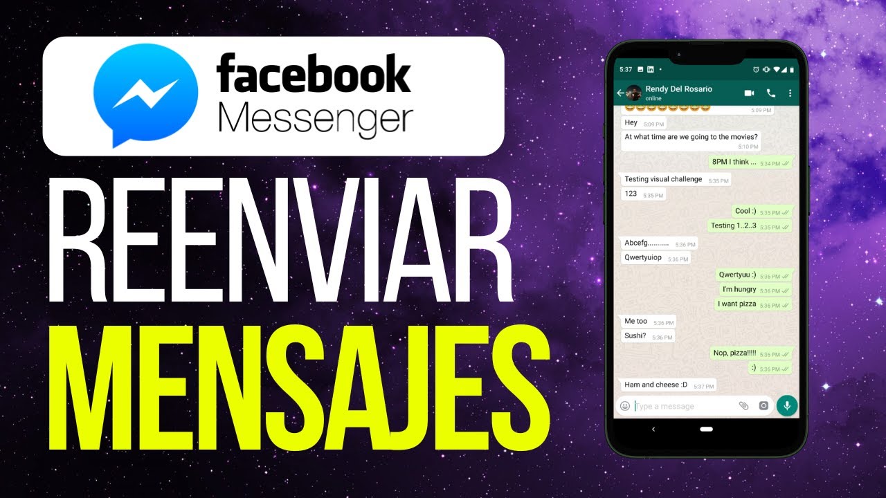 Cómo reenviar mensajes de Messenger a Whatsapp