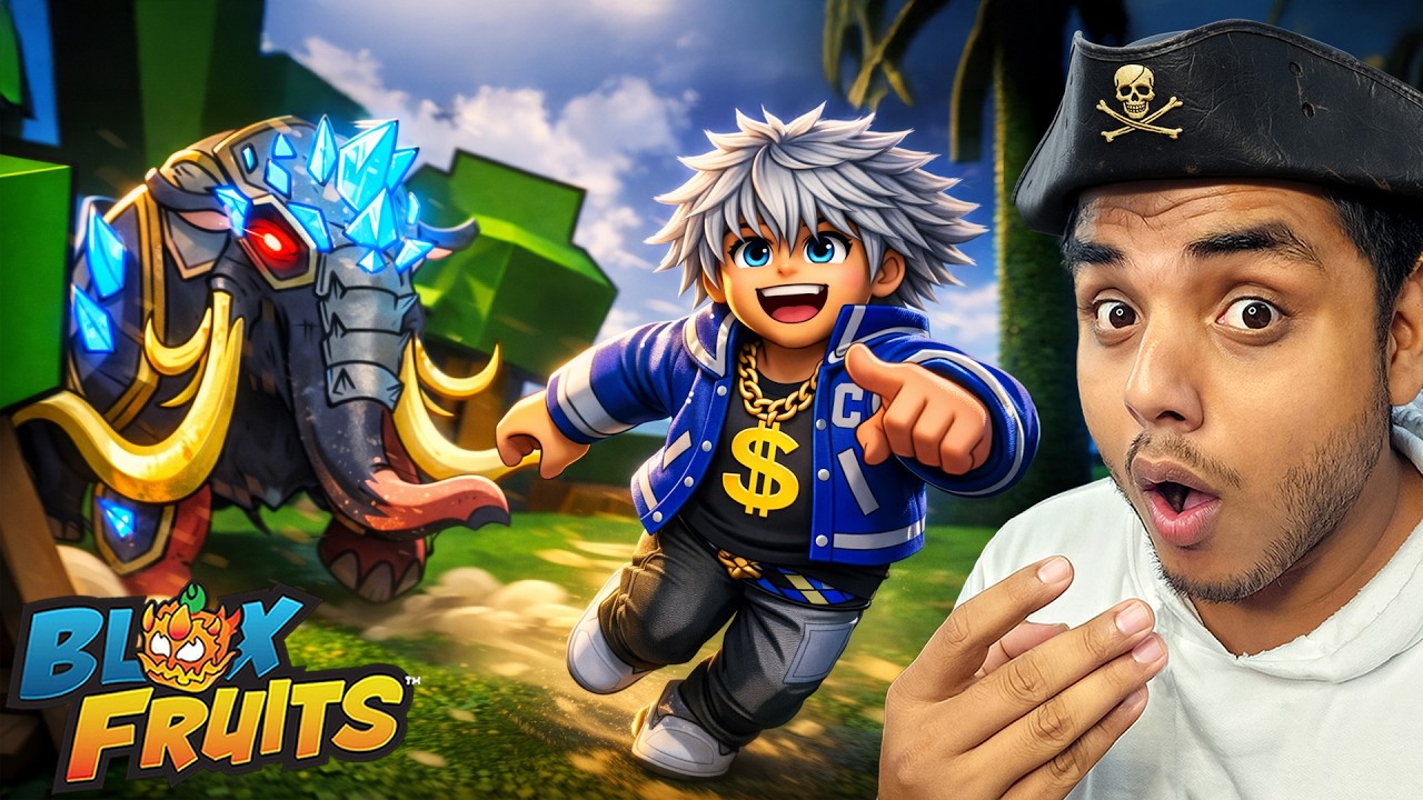 I Maxed MAMMOTH Fruit In Blox Fruits Roblox!
