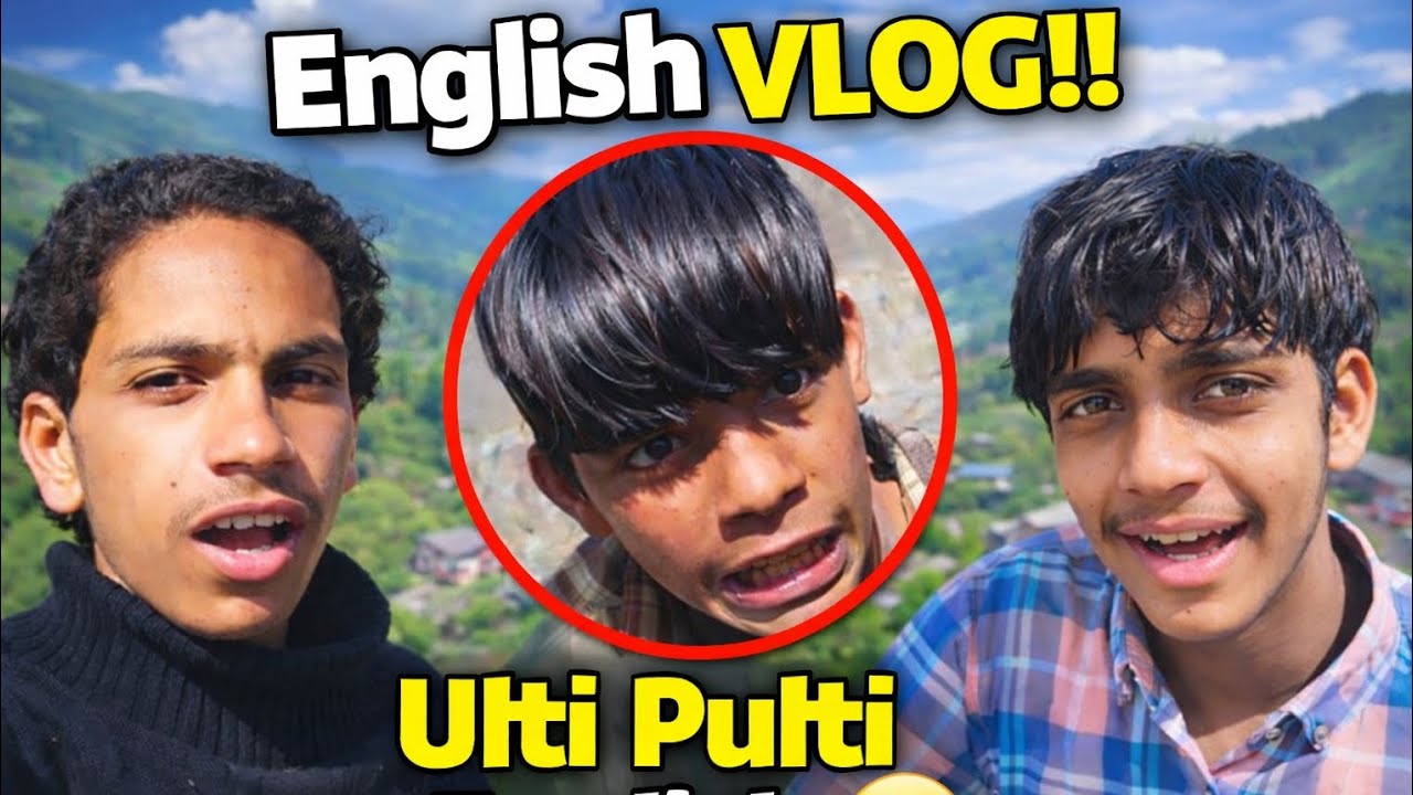 Half English Half Urdu Vlog 😅 | Ulti Pulti English Bol Di 😂