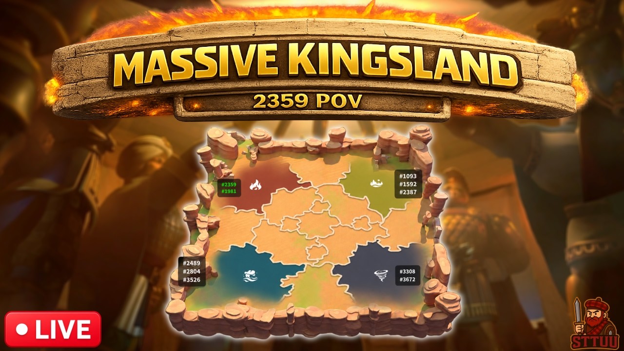 Biggest Kingsland of the Year? 2359 POV LIVE | Rise of Kingdoms