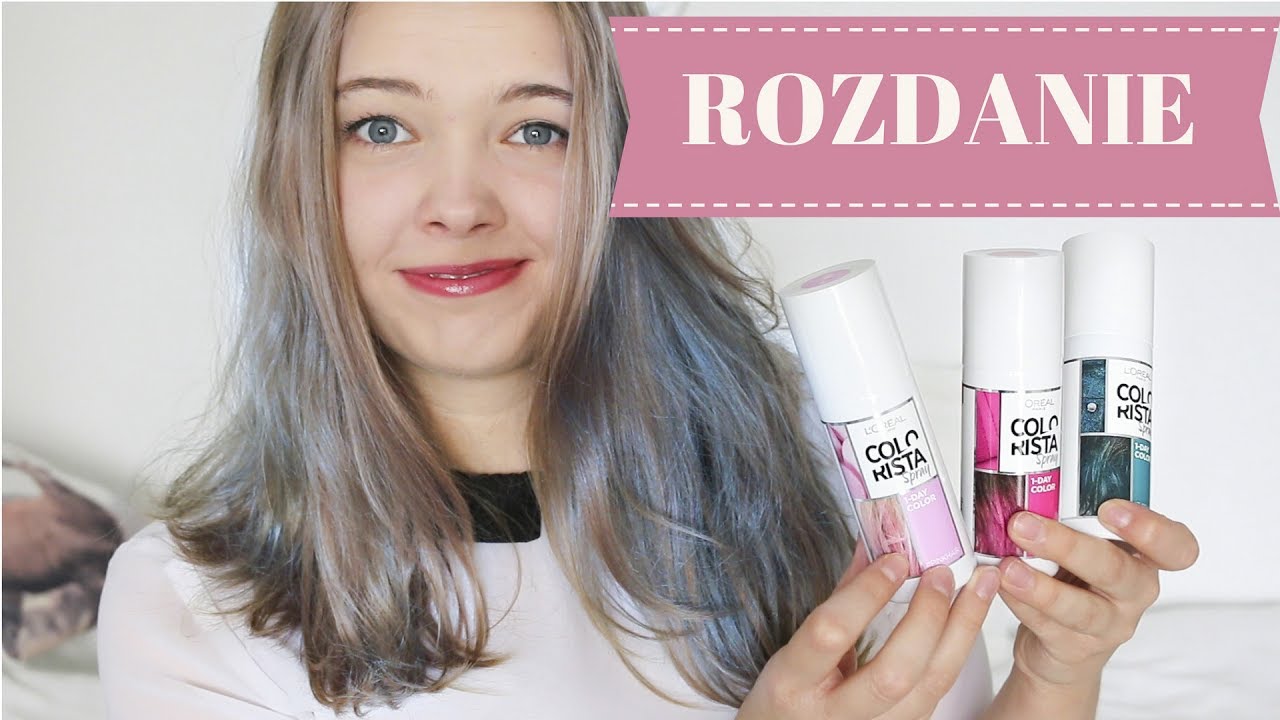 MAM NIEBIESKIE WŁOSY? | 🏆ROZDANIE 🏆  Loreal Colorista