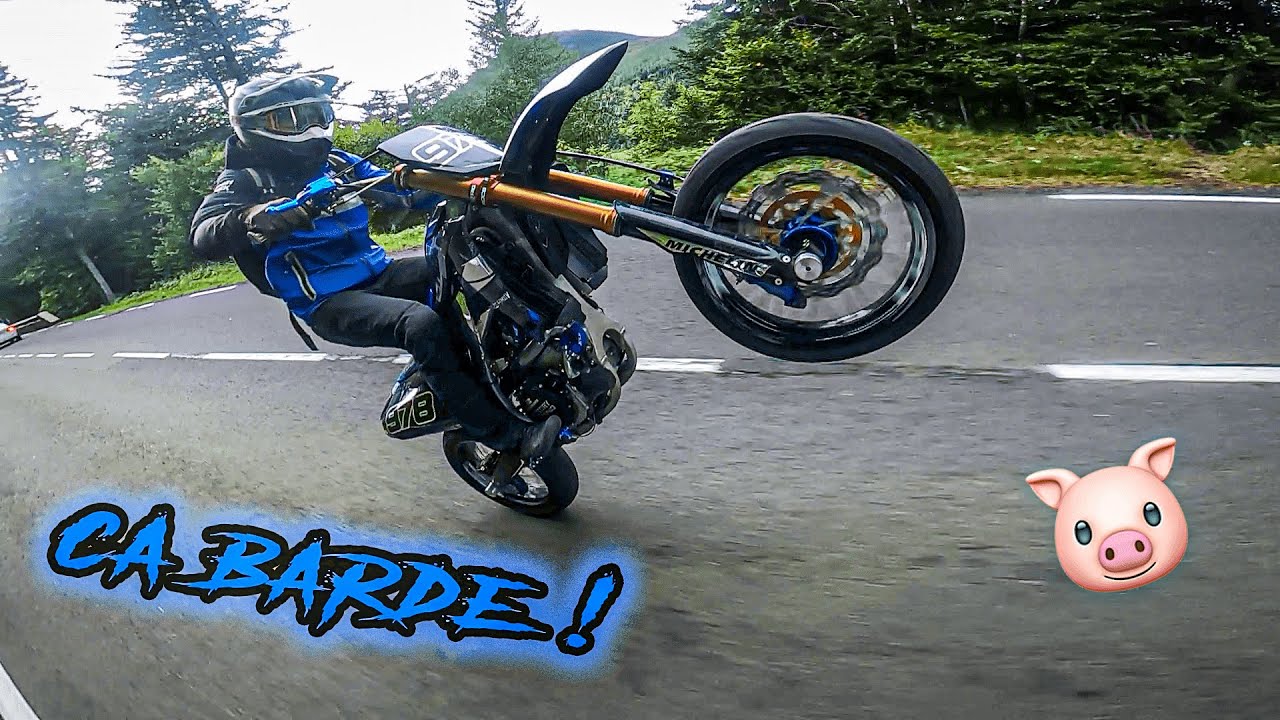 ⛔ ÇA BARDE SUR LES ROUTES AUVERGNATE⛔🥵 🔥Supermot Vs roadster 🔥450 yzf-e |Biketrip