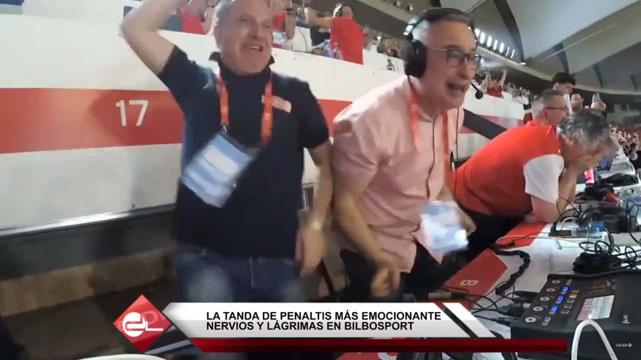 LA TANDA DE PENALTIS M&Aacute;S EMOCIONANTE  NERVIOS Y L&Aacute;GRIMAS EN BILBOSPORT