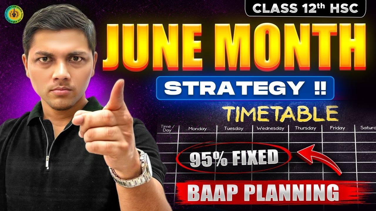How to Start Study From June Month | HSC Board 2027 | Master Plan By Prashant Bhaiya #newindianera