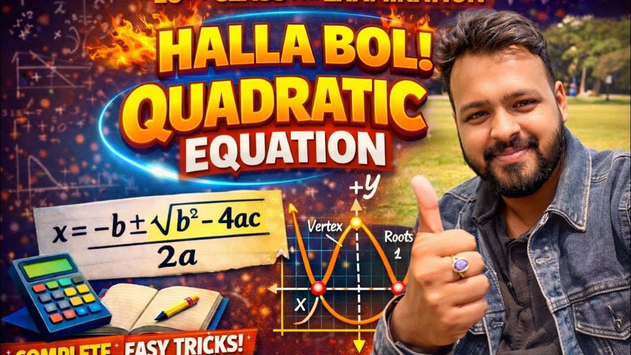 Most important pyq word problem🔥| Quadratic Equation ch-04 | Sudhanshu pandey 