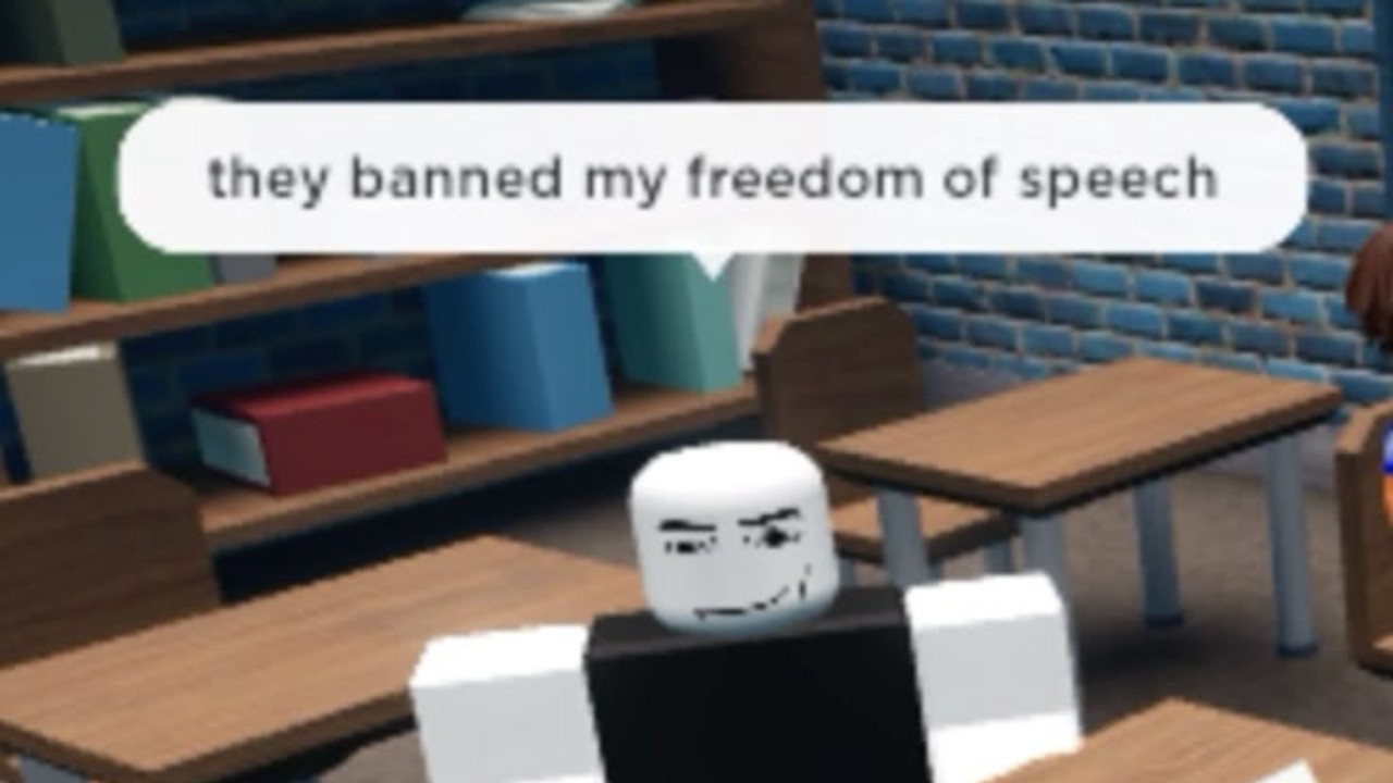roblox memes because they removed our chat