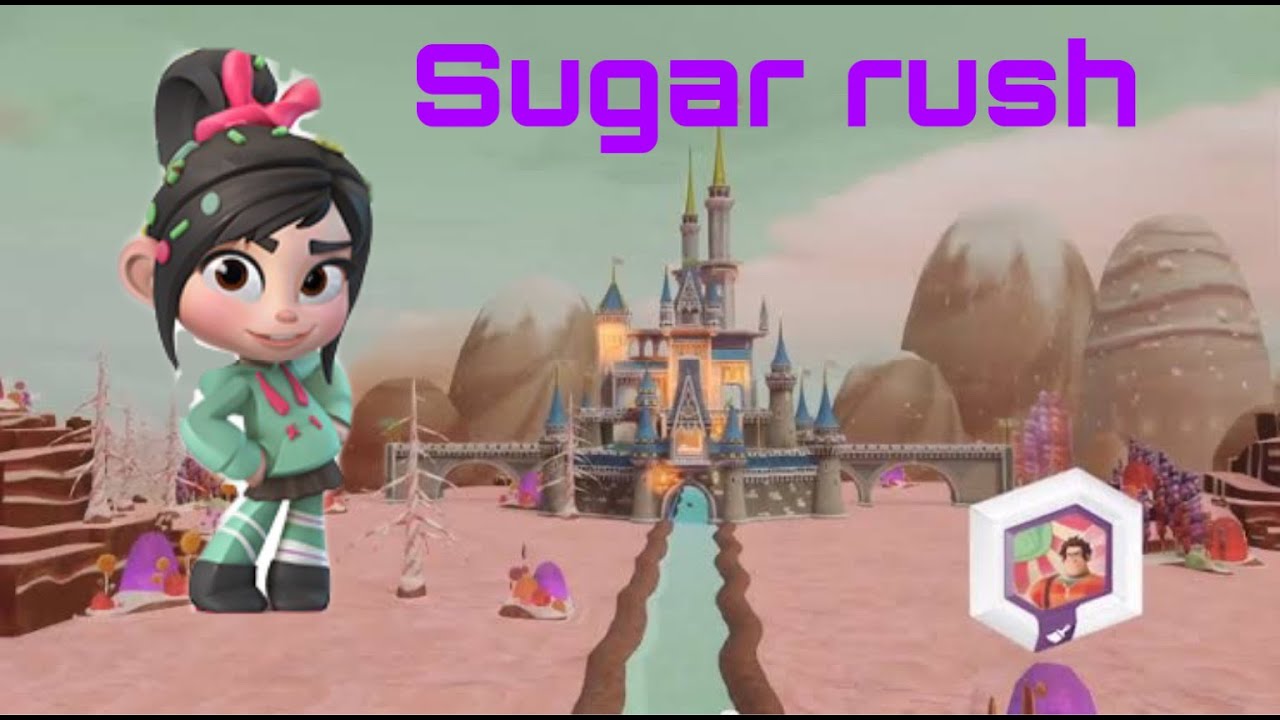 Disney Infinity 3.0 Mostrando mi mundo de Sugar Rush Español Latino