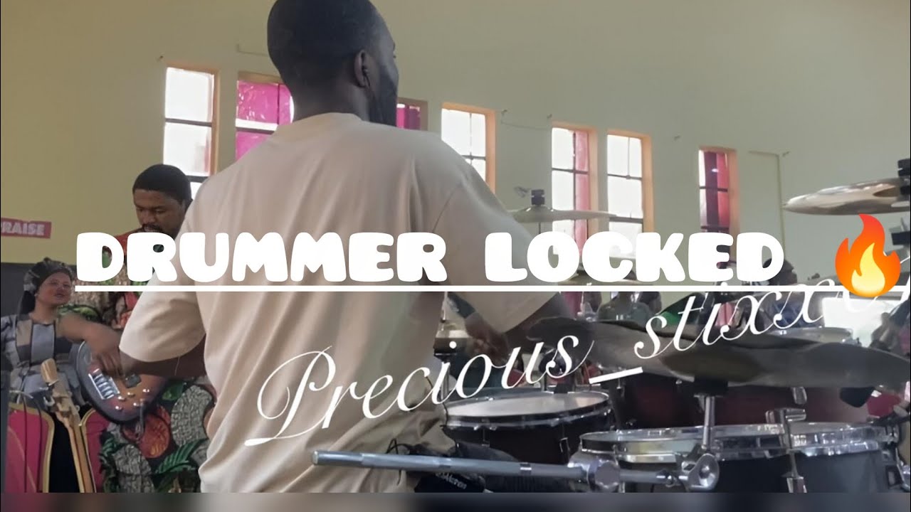 DRUMMER LOCKED 🔥 | African Praise Medley (High Energy Worship)