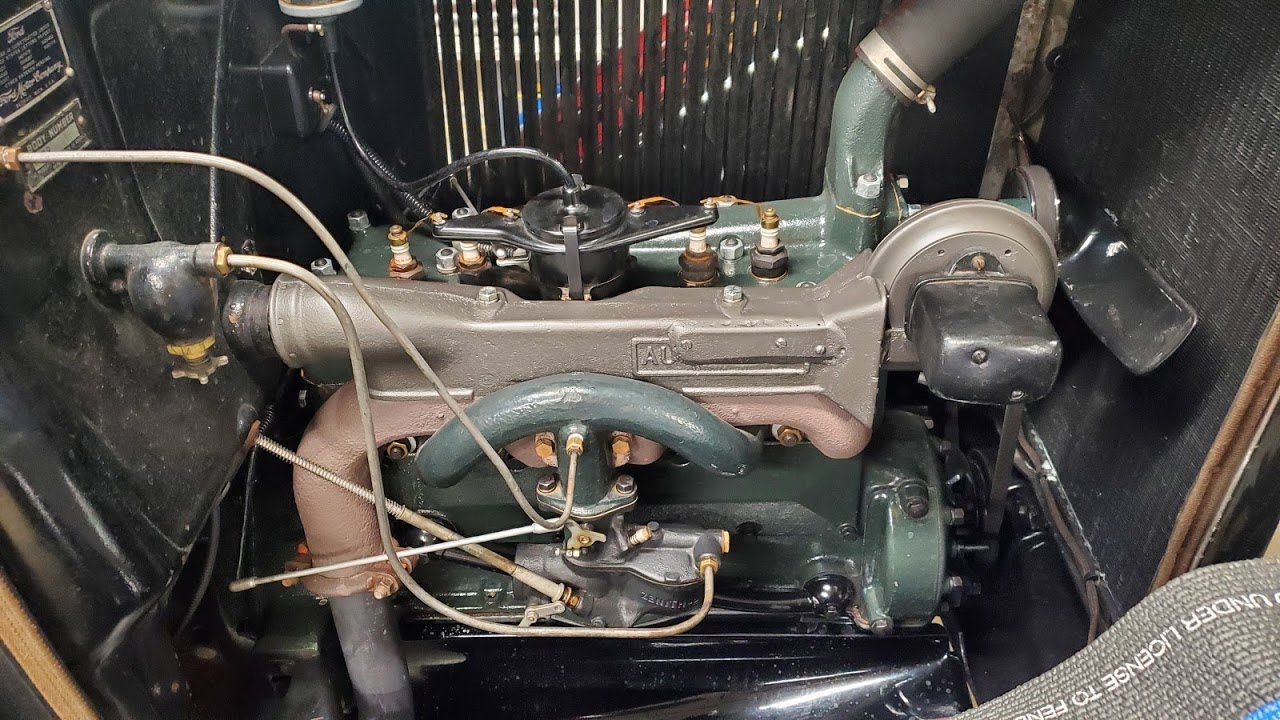 1931 Ford Model A - Modified waffle manifold Autolite heater
