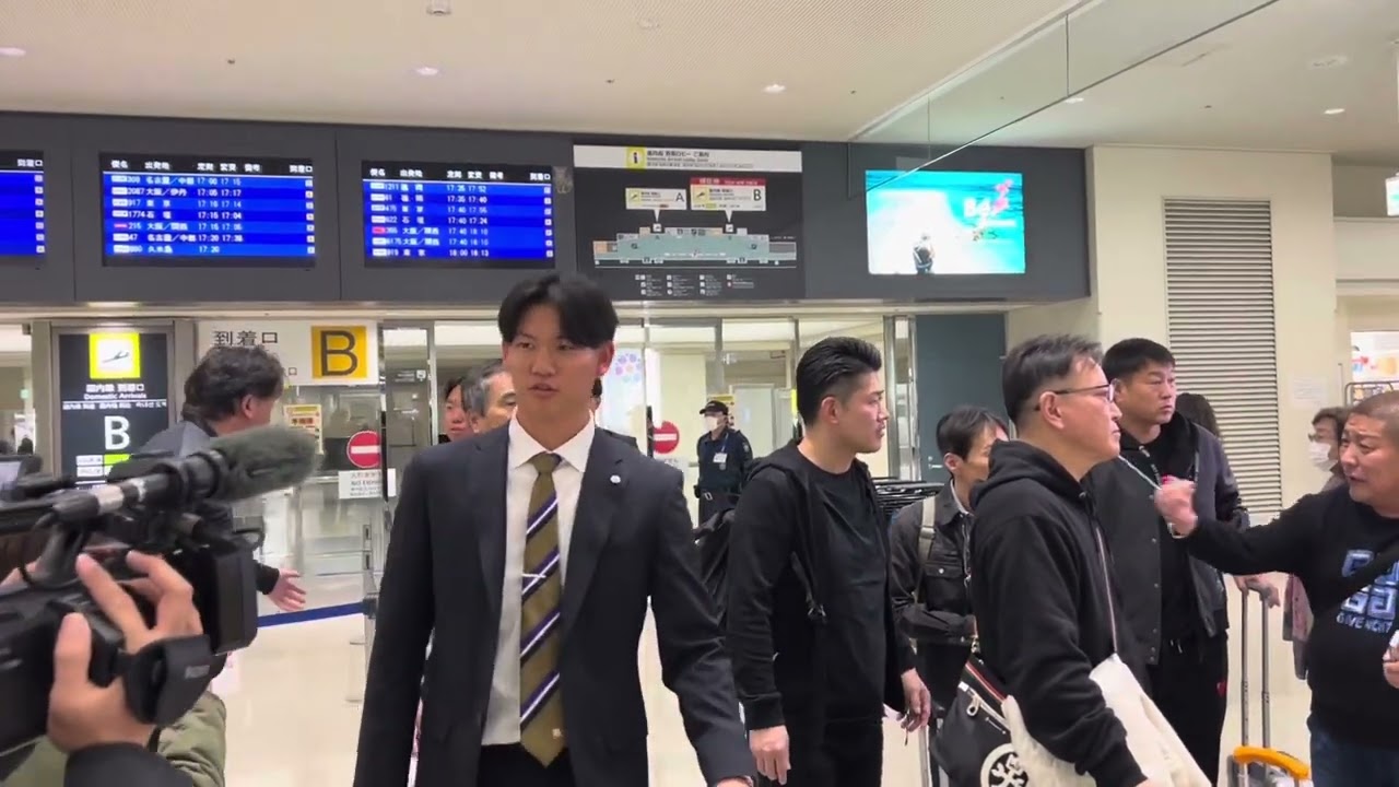 【沖縄春季キャンプ】阪神タイガース「選手続々と沖縄入り」2025.1.28