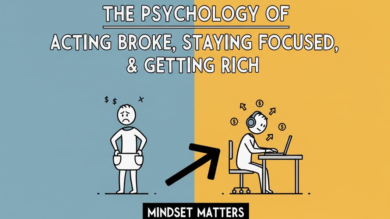 The Psychology of Acting Broke, Staying Focused, and Getting Rich