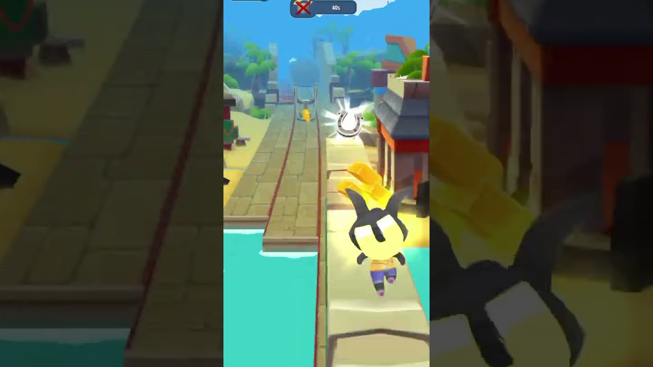Talking Tom Gold Run Talking Becca vs Lost City Raccoons New Ultra Fast Run #Shorts #Becca #LostCity