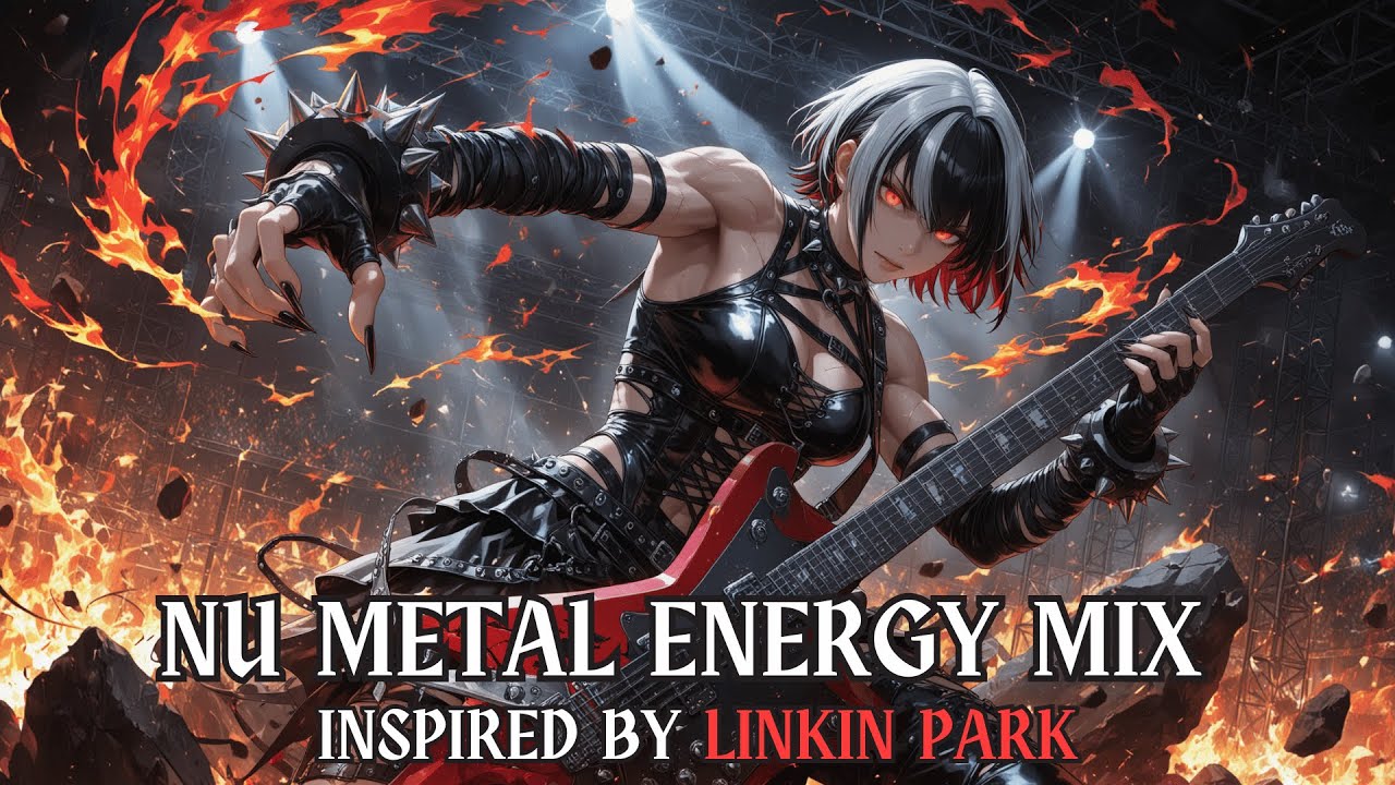Nu Metal Energy Mix 🔥  | Aggressive Rock Vibes Inspired by Linkin Park  🎧