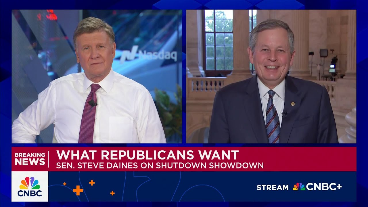 Sen. Steve Daines: There's no reason we should be in a shutdown