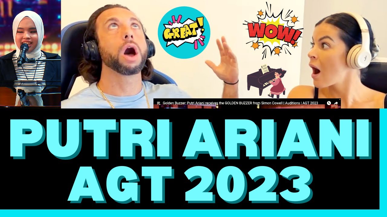 WHAT AN INSPIRATION! First Time Hearing Putri Ariani Reaction Video - America's Got Talent 2023