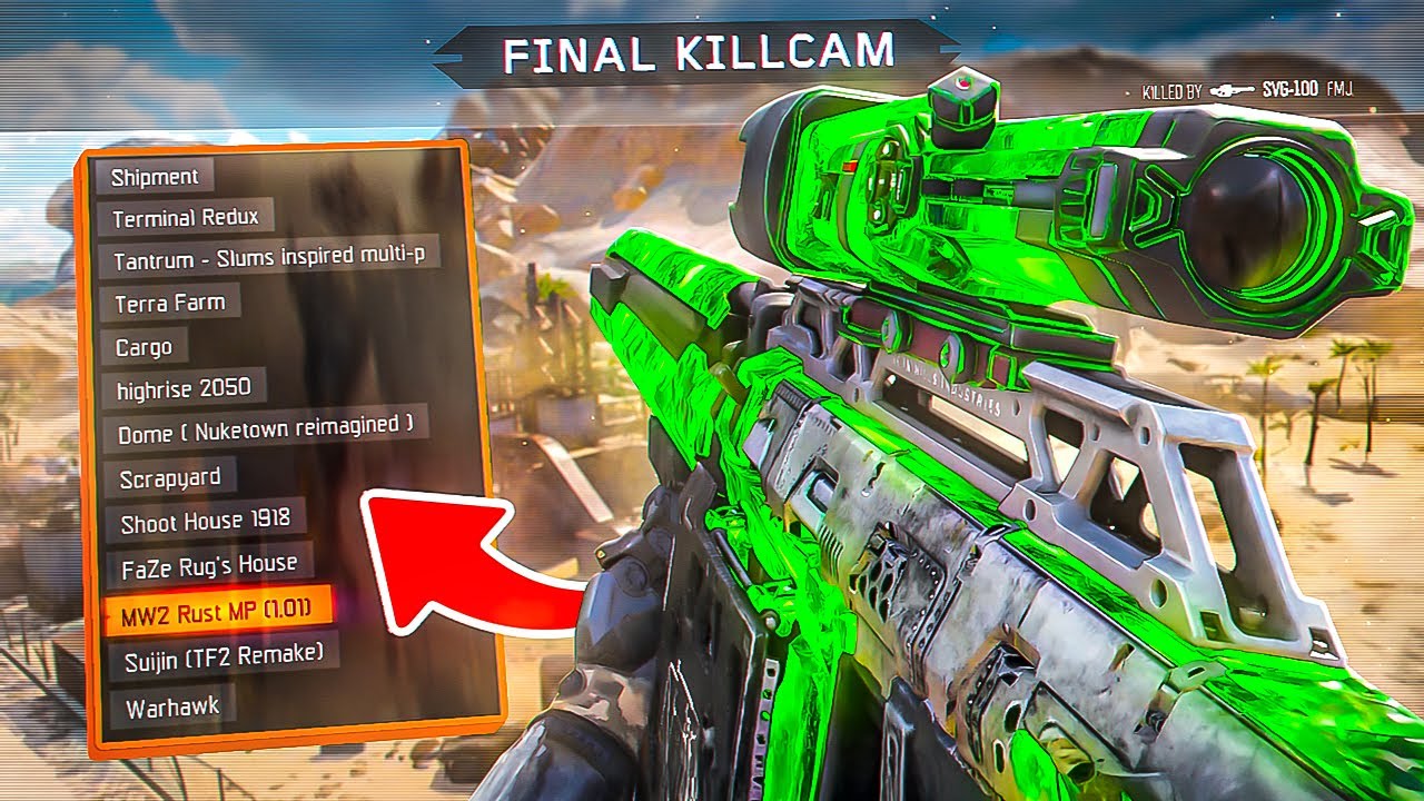 They Added Custom Maps to BO3 Plutonium Servers! (INSANE SHOTS)