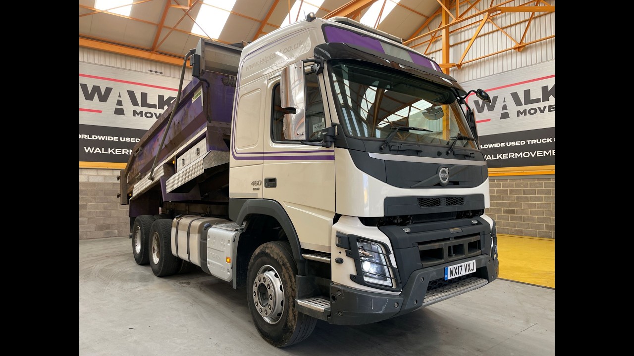New In Stocklist For Sale: VOLVO FMX 460 *EURO 6* GLOBETROTTER 6X4 TIPPER DRAWBAR SPEC-2017-WX17 VXJ