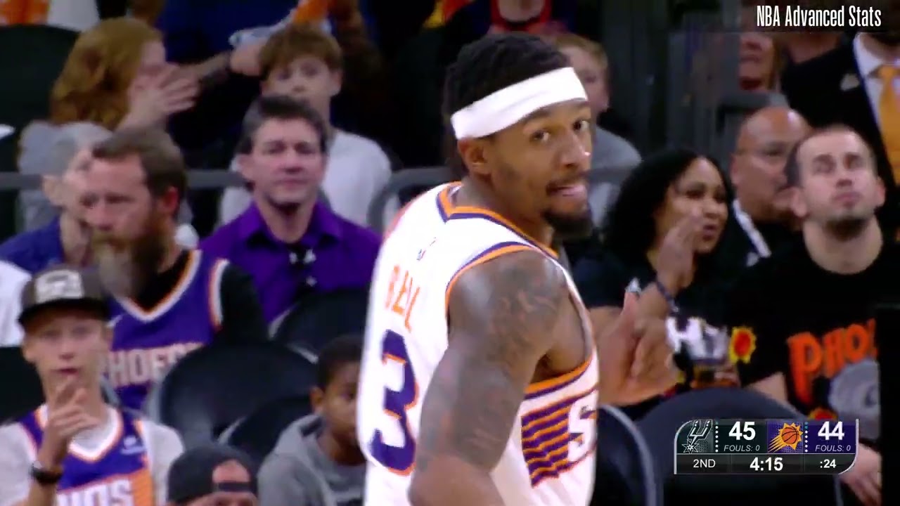 Devin Booker 18 pts 3 reb 5 ast vs San Antonio Spurs | 2025-04-11