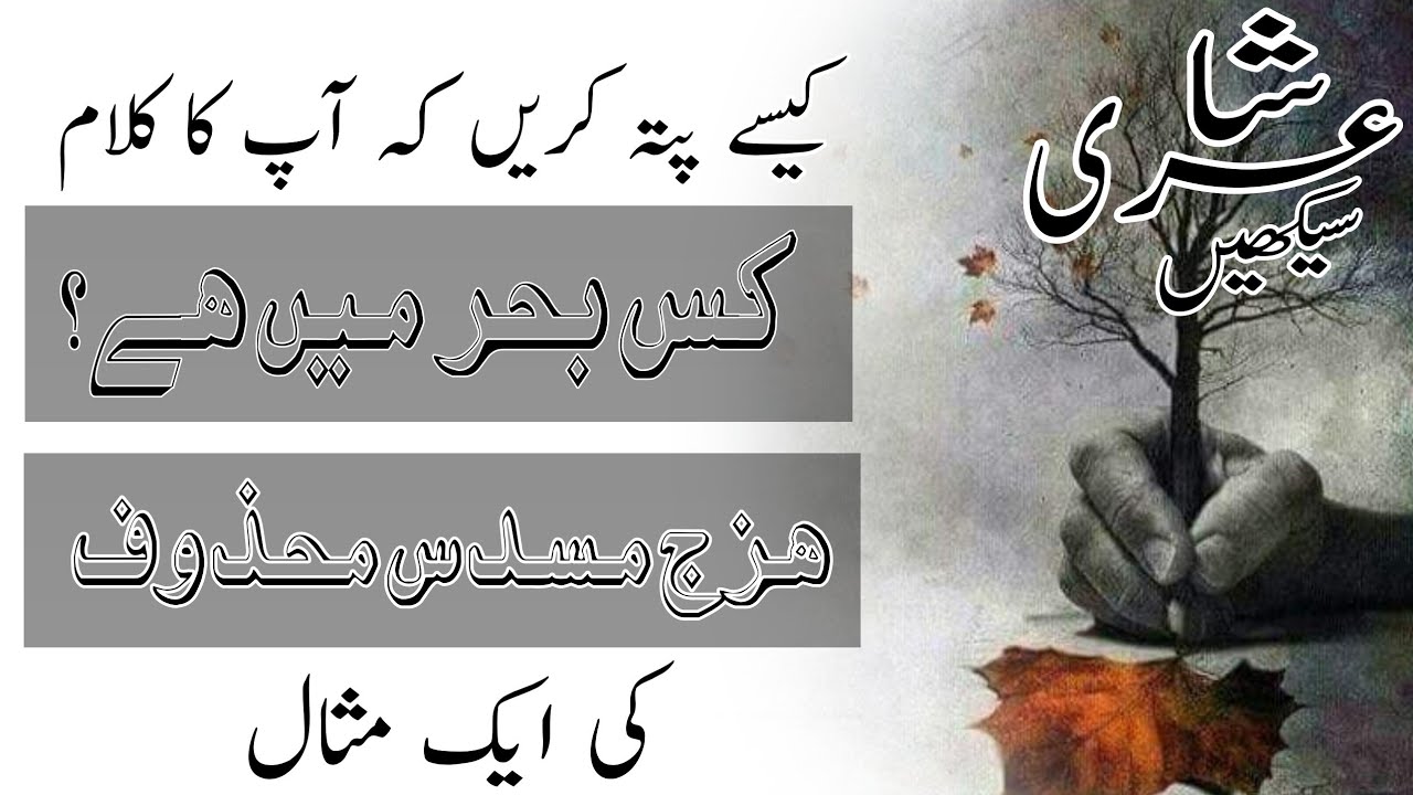 Shayeri kaise karen || Shayeri ke liye kya zaroori || کیا شاعری کے لیے عروض کا علم ضروری ہے