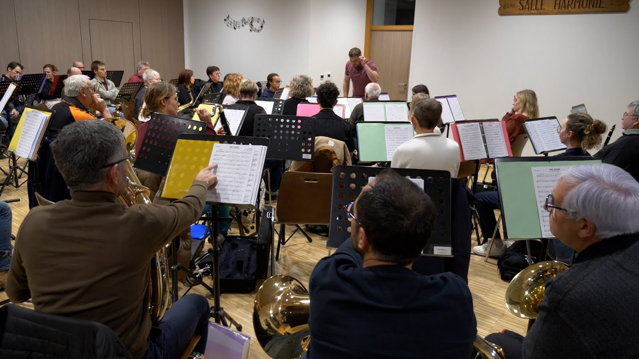 Dans les coulisses de l’Harmonie de Sundhouse – Préparation du concert d’hiver