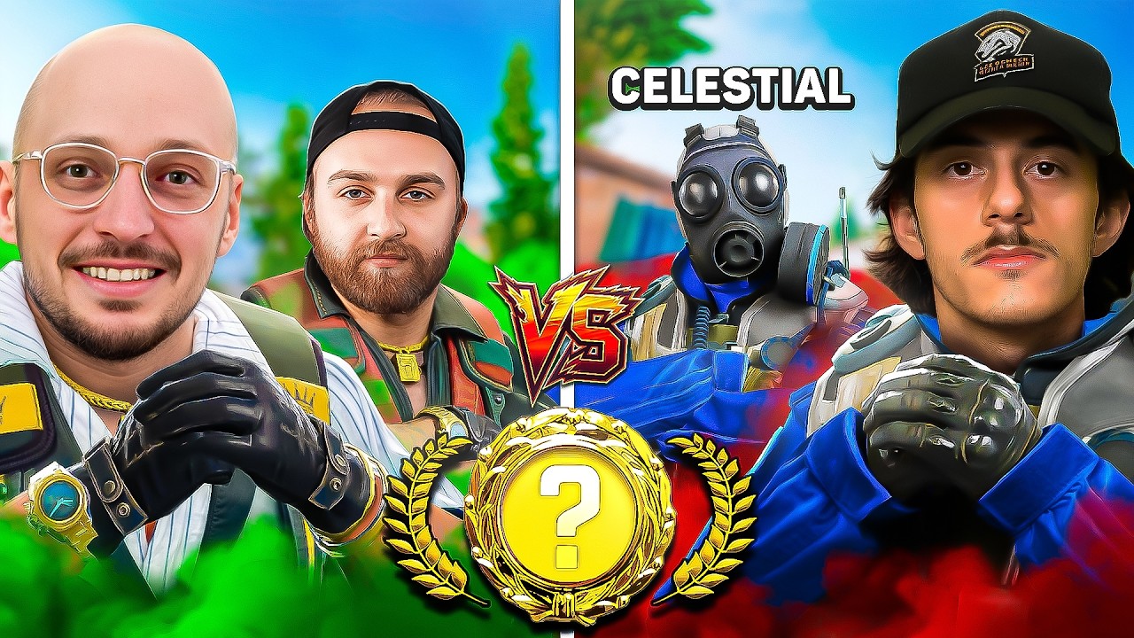 Мы играли 2 на 2 за нож.