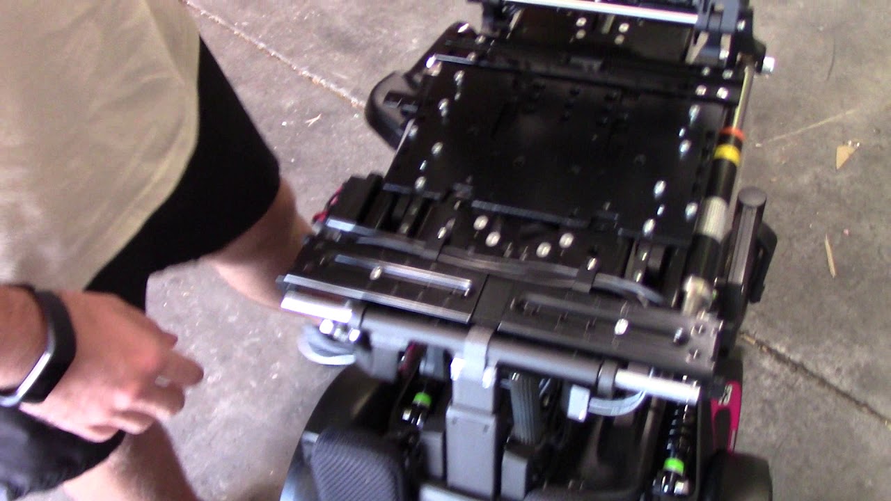 Adjusting Seat on Permobil