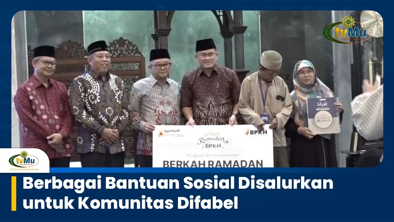 Berbagai Bantuan Sosial Disalurkan untuk Komunitas Difabel