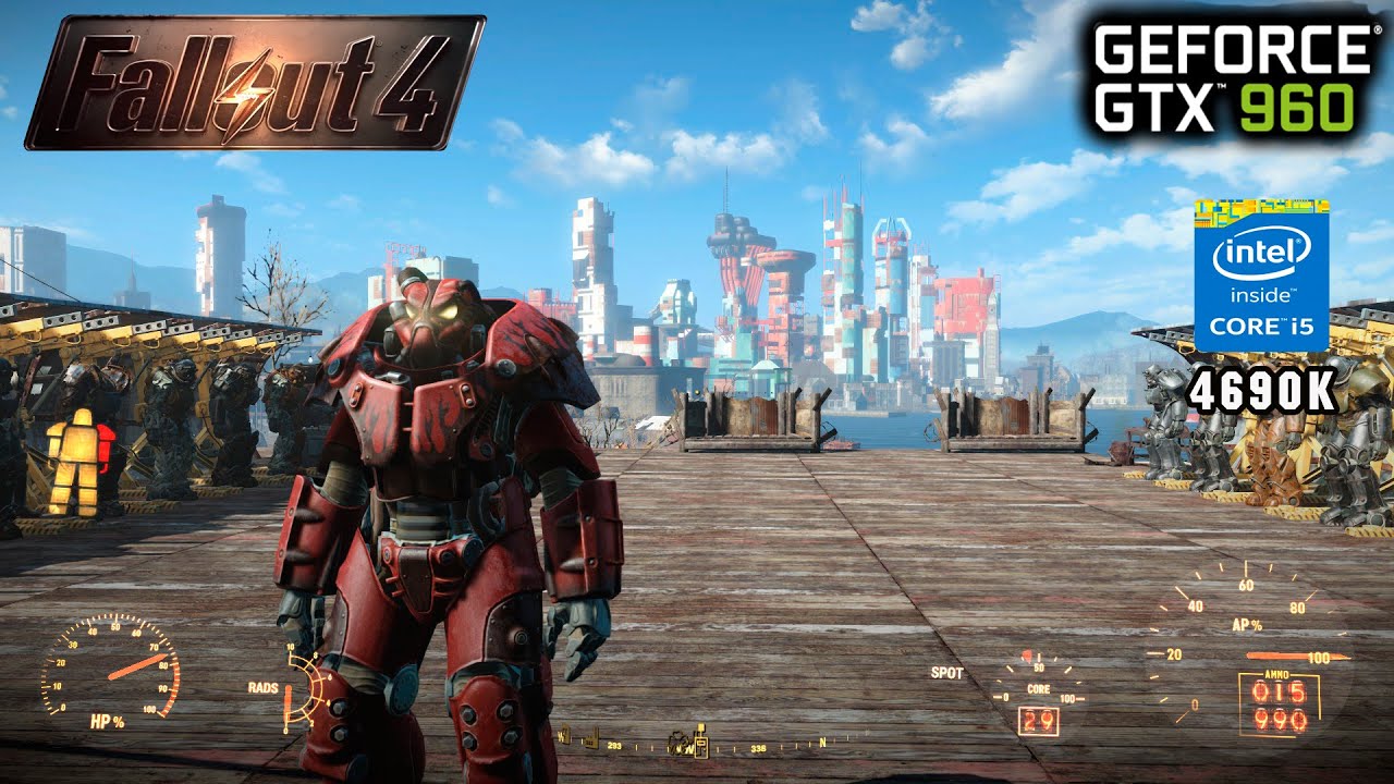 Fallout 4 | ULTRA Settings | GTX 960 & i5 4690K | Performance test | 1920X1080 | 60FPS