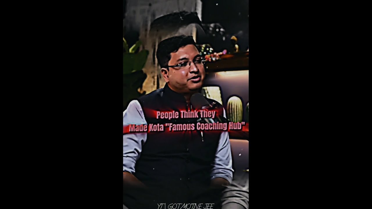 Who Made Kota Coaching Hub 😮| IIT JEE | #jee #shorts #iit #viral